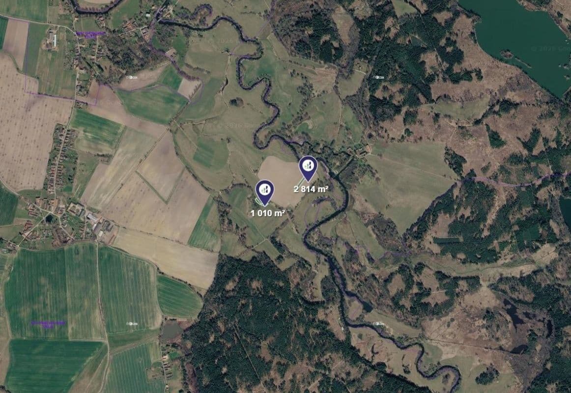 plot for sale, 3,824 m², Val, Jihočeský Region plot for sale, 3,824 m², Val, Jihočeský Region