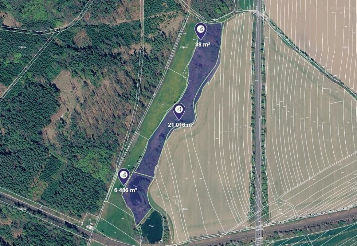 plot for sale, 17,535 m², Golčův Jeníkov, Vysočina Region plot for sale, 17,535 m², Golčův Jeníkov, Vysočina Region