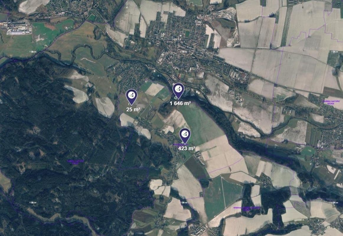 plot for sale, 2,094 m², Kostelec nad Orlicí, Královéhradecký Region plot for sale, 2,094 m², Kostelec nad Orlicí, Královéhradecký Region
