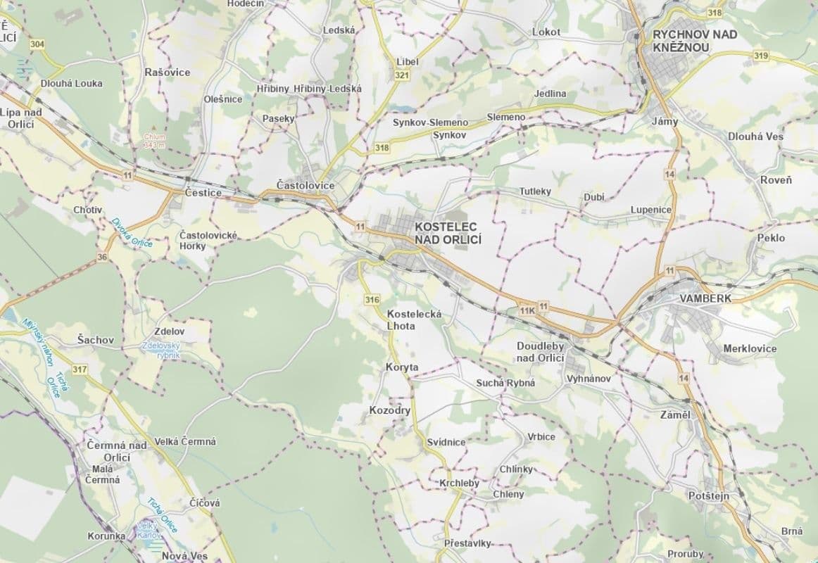 plot for sale, 2,094 m², Kostelec nad Orlicí, Královéhradecký Region plot for sale, 2,094 m², Kostelec nad Orlicí, Královéhradecký Region
