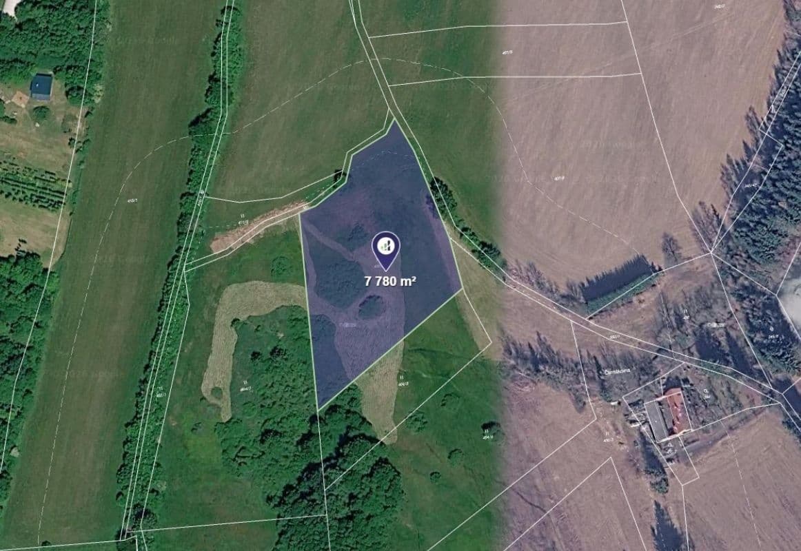 plot for sale, 7,780 m², Nový Rychnov, Vysočina Region plot for sale, 7,780 m², Nový Rychnov, Vysočina Region