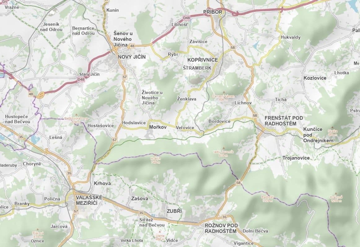 plot for sale, 2,360 m², Mořkov, Moravskoslezský Region plot for sale, 2,360 m², Mořkov, Moravskoslezský Region