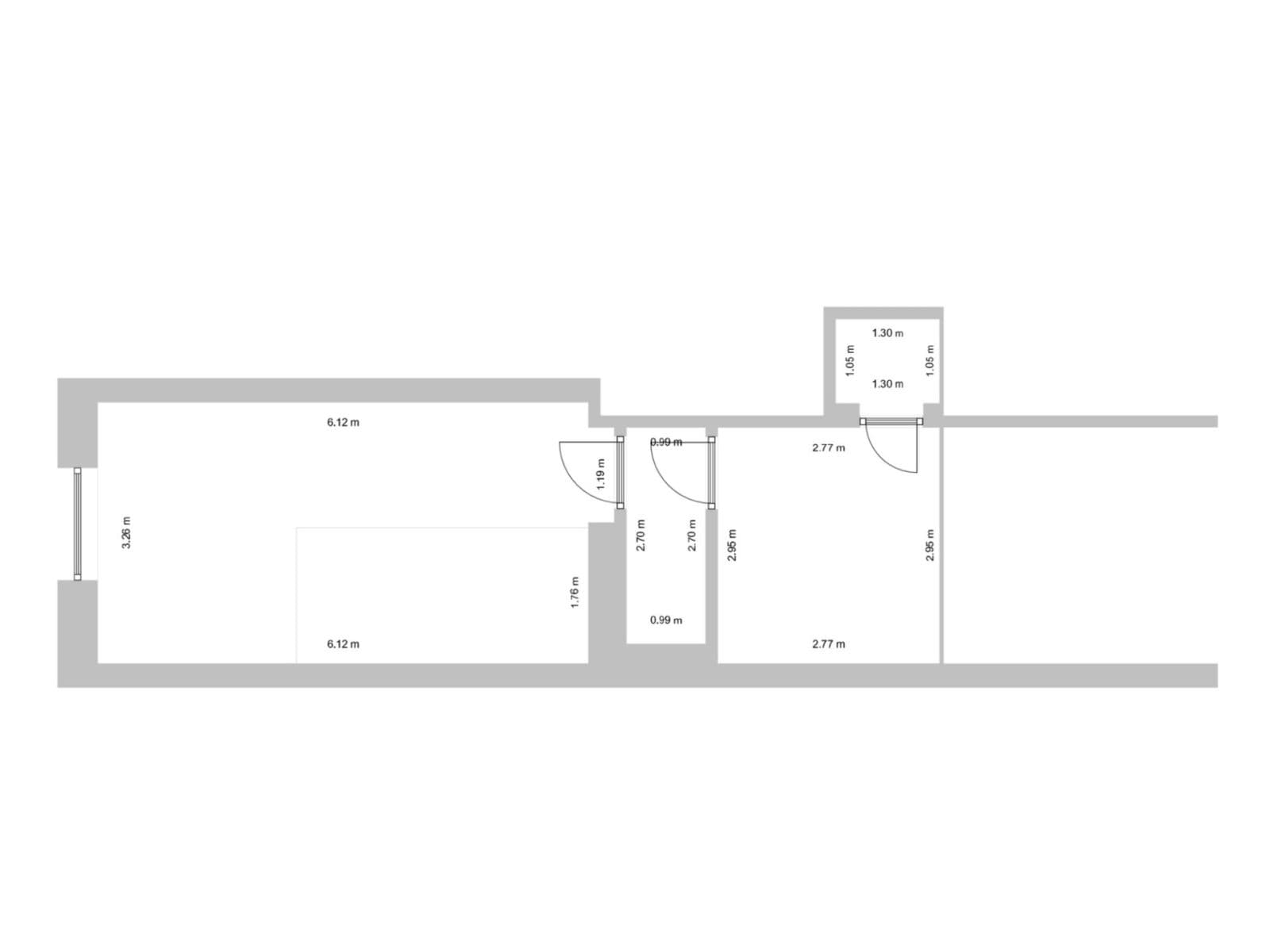 Studio flat for sale, 24 m², Sezimova, Prague, Prague Studio flat for sale, 24 m², Sezimova, Prague, Prague