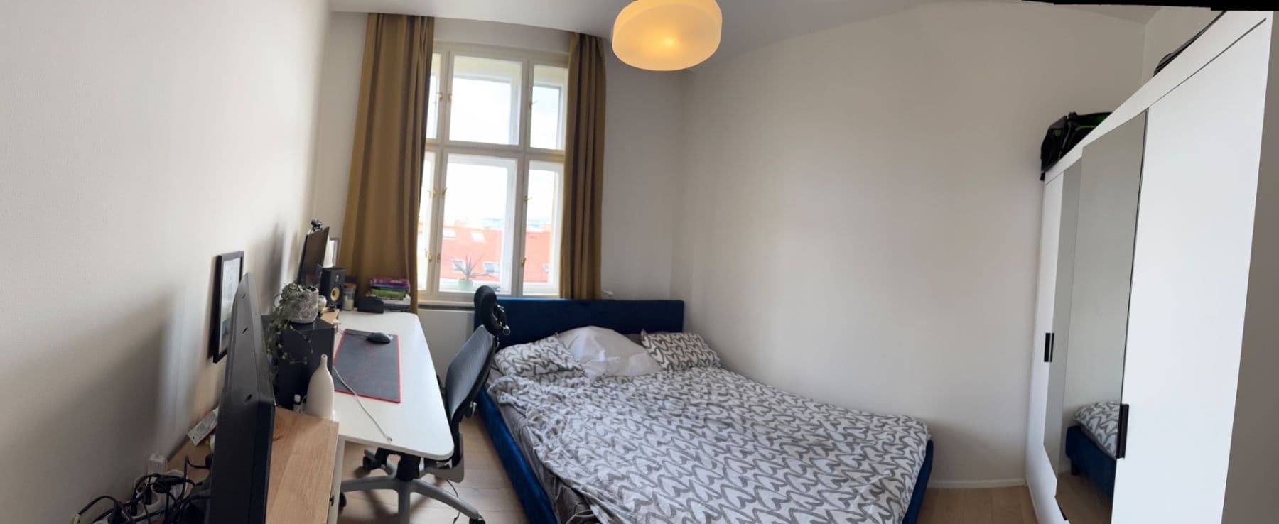 1 bedroom with open-plan kitchen flat to rent, 43 m², Lucemburská, Prague, Prague 1 bedroom with open-plan kitchen flat to rent, 43 m², Lucemburská, Prague, Prague
