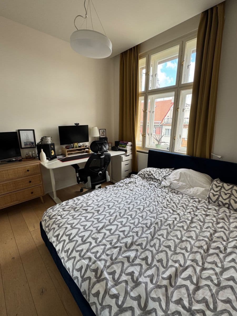 1 bedroom with open-plan kitchen flat to rent, 43 m², Lucemburská, Prague, Prague 1 bedroom with open-plan kitchen flat to rent, 43 m², Lucemburská, Prague, Prague