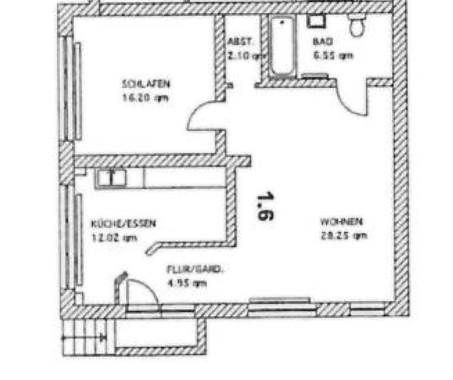 2 bedroom flat to rent, 75 m², Darmstädter Str. 26, Heppenheim, Hesse 2 bedroom flat to rent, 75 m², Darmstädter Str. 26, Heppenheim, Hesse