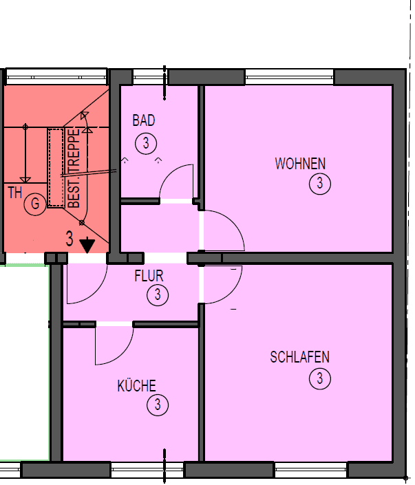 2 bedroom flat for sale, 54 m², Goldbach, Bavaria 2 bedroom flat for sale, 54 m², Goldbach, Bavaria