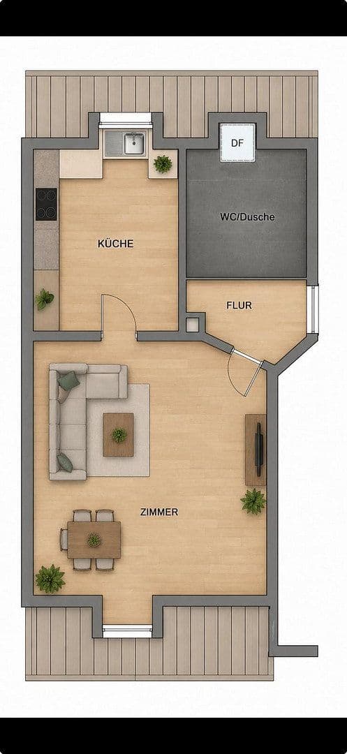 1 bedroom flat for sale, 28 m², Fürth, Bavaria 1 bedroom flat for sale, 28 m², Fürth, Bavaria