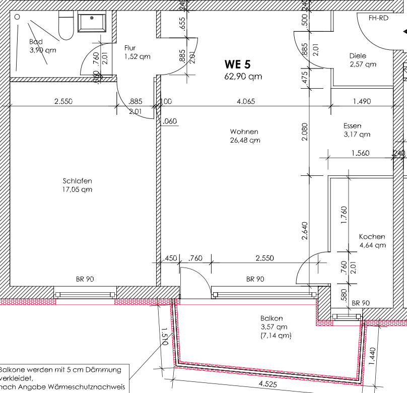 2 bedroom flat to rent, 63 m², Gerresheimer Straße 104, Hilden, North Rhine-Westphalia 2 bedroom flat to rent, 63 m², Gerresheimer Straße 104, Hilden, North Rhine-Westphalia
