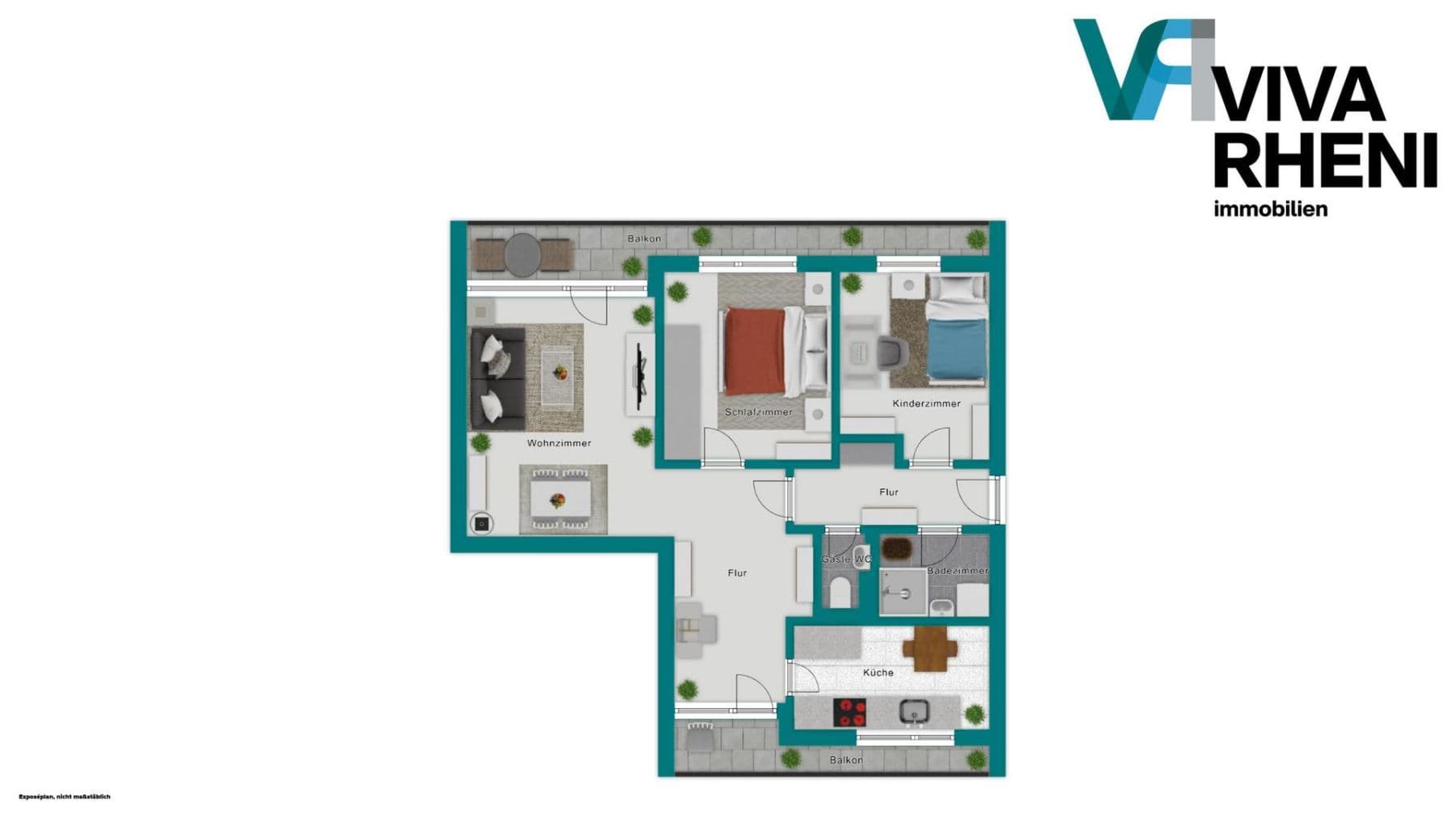 2 bedroom with open-plan kitchen flat for sale, 88 m², Bonn - Heiderhof, North Rhine-Westphalia 2 bedroom with open-plan kitchen flat for sale, 88 m², Bonn - Heiderhof, North Rhine-Westphalia