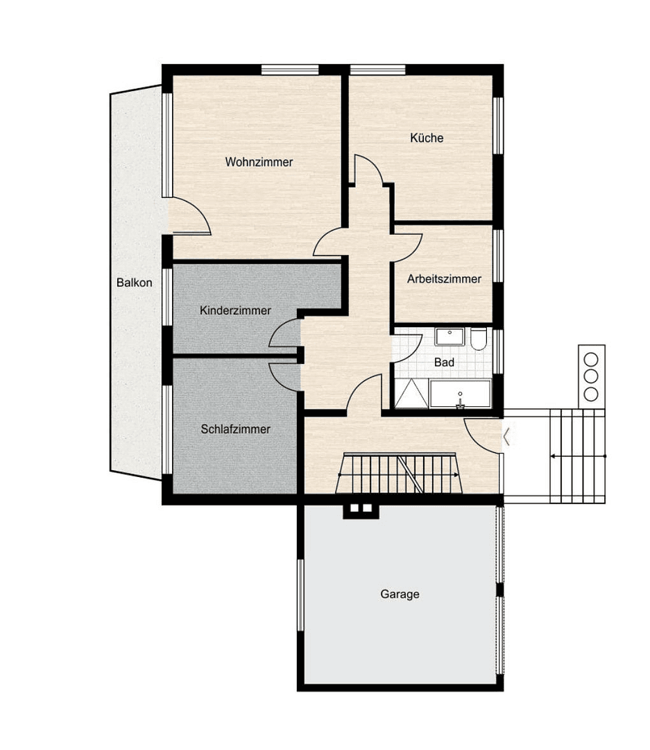 4 bedroom flat to rent, 94 m², An der Schafweide 43, Bad Salzdetfurth, Lower Saxony 4 bedroom flat to rent, 94 m², An der Schafweide 43, Bad Salzdetfurth, Lower Saxony