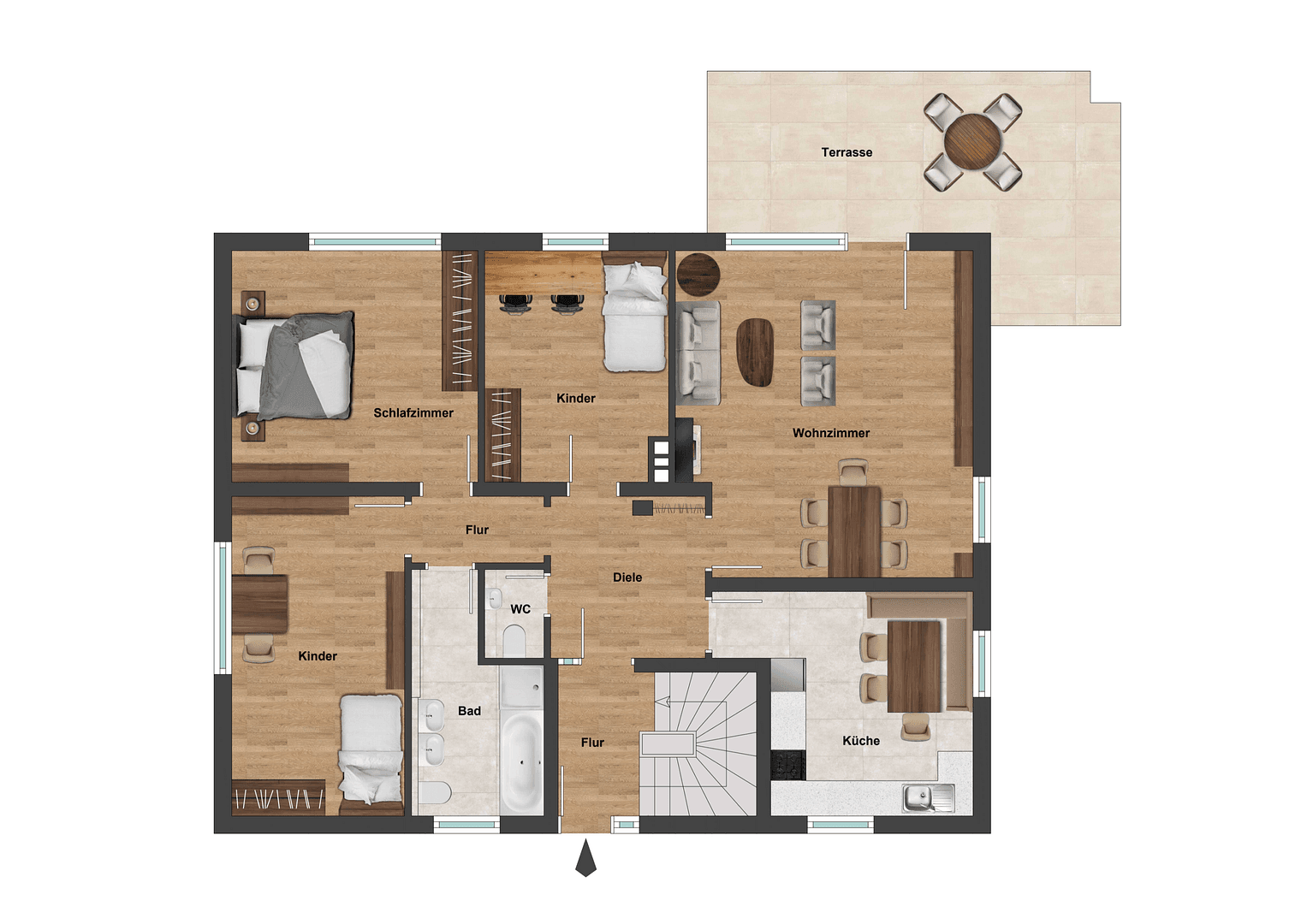 4 bedroom flat to rent, 114 m², Fürth, Bavaria 4 bedroom flat to rent, 114 m², Fürth, Bavaria