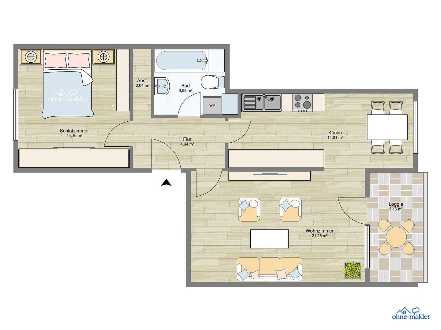 2 bedroom flat to rent, 64 m², Im Rosengärtchen 4, Oberursel (Taunus), Hesse 2 bedroom flat to rent, 64 m², Im Rosengärtchen 4, Oberursel (Taunus), Hesse