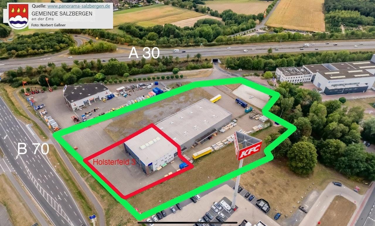 non-residential property to rent, 830 m², Holsterfeld 3, Salzbergen, Lower Saxony non-residential property to rent, 830 m², Holsterfeld 3, Salzbergen, Lower Saxony
