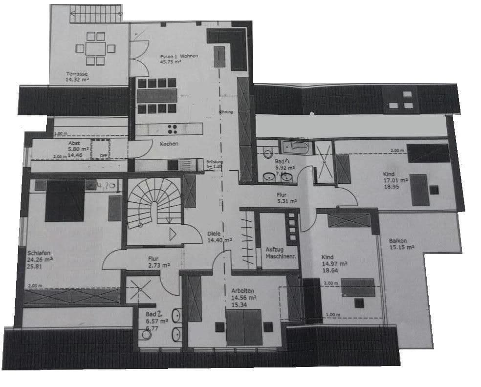 5 bedroom flat to rent, 170 m², Bielefeld, North Rhine-Westphalia 5 bedroom flat to rent, 170 m², Bielefeld, North Rhine-Westphalia