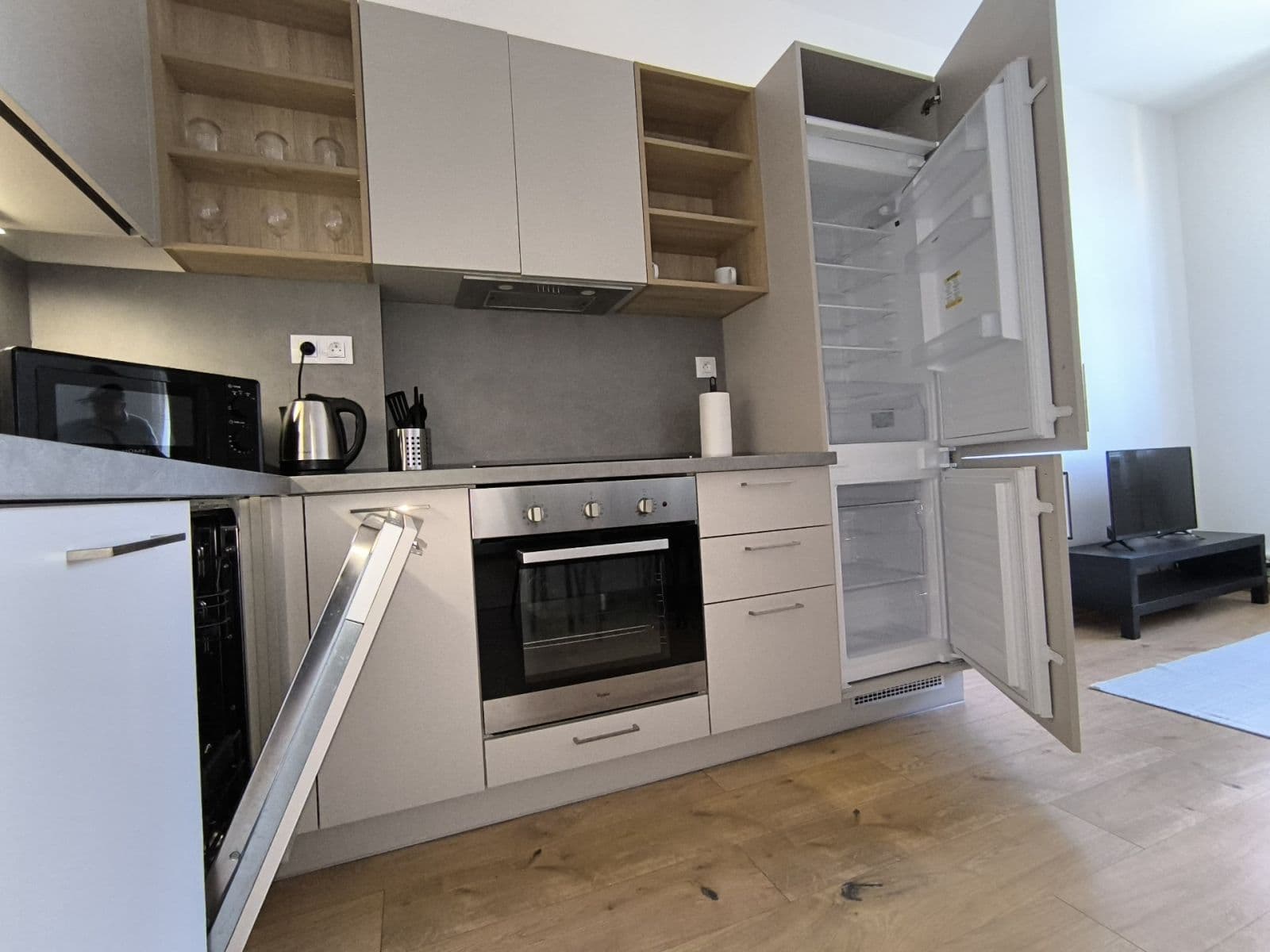1 bedroom with open-plan kitchen flat to rent, 45 m², Strakonická, Prague, Prague 1 bedroom with open-plan kitchen flat to rent, 45 m², Strakonická, Prague, Prague