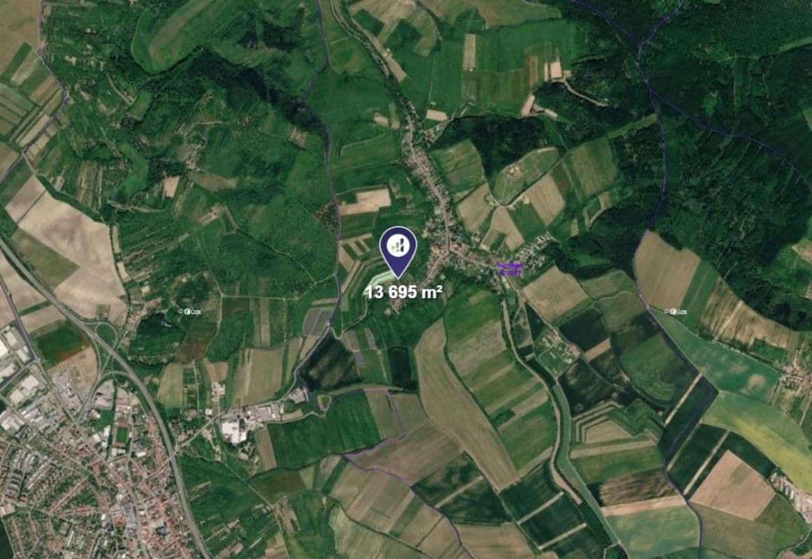 plot for sale, 13,695 m², Kurdějov, Jihomoravský Region plot for sale, 13,695 m², Kurdějov, Jihomoravský Region