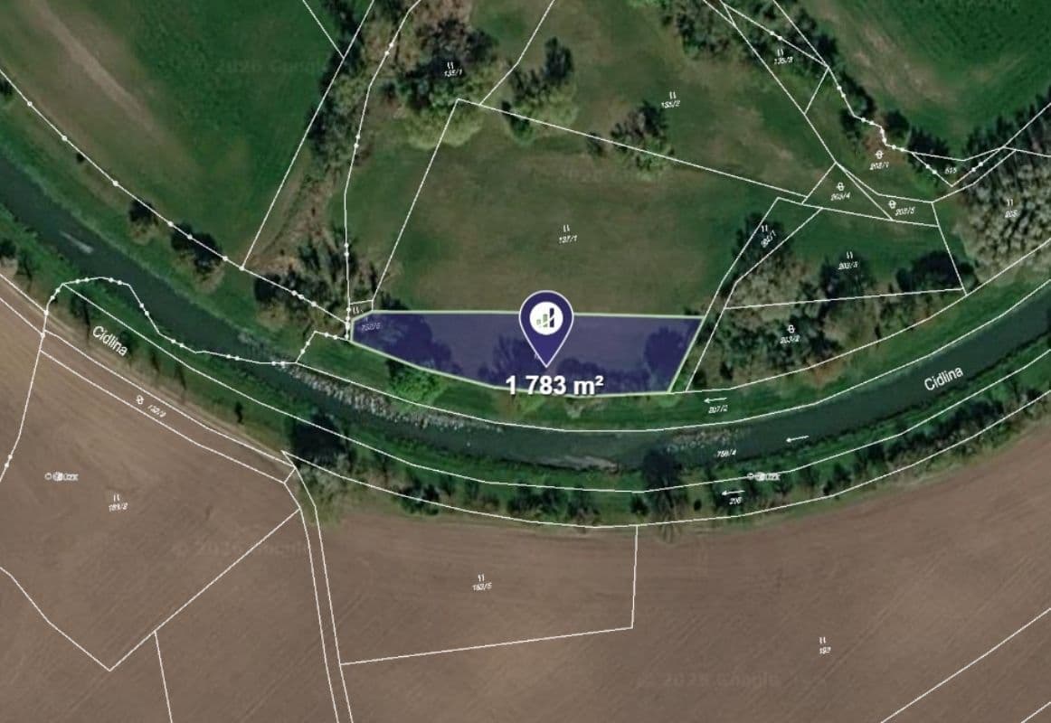 plot for sale, 1,886 m², Žiželice, Středočeský Region plot for sale, 1,886 m², Žiželice, Středočeský Region