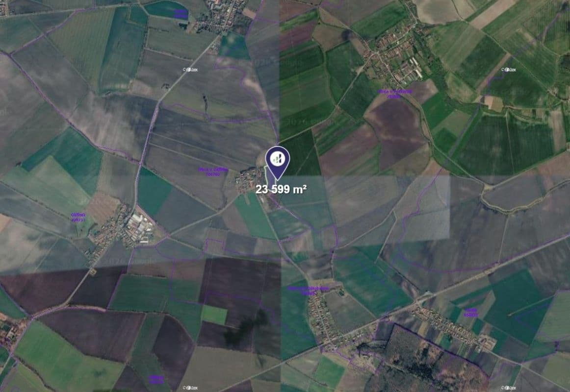 plot for sale, 2,809 m², Okřínek, Středočeský Region plot for sale, 2,809 m², Okřínek, Středočeský Region