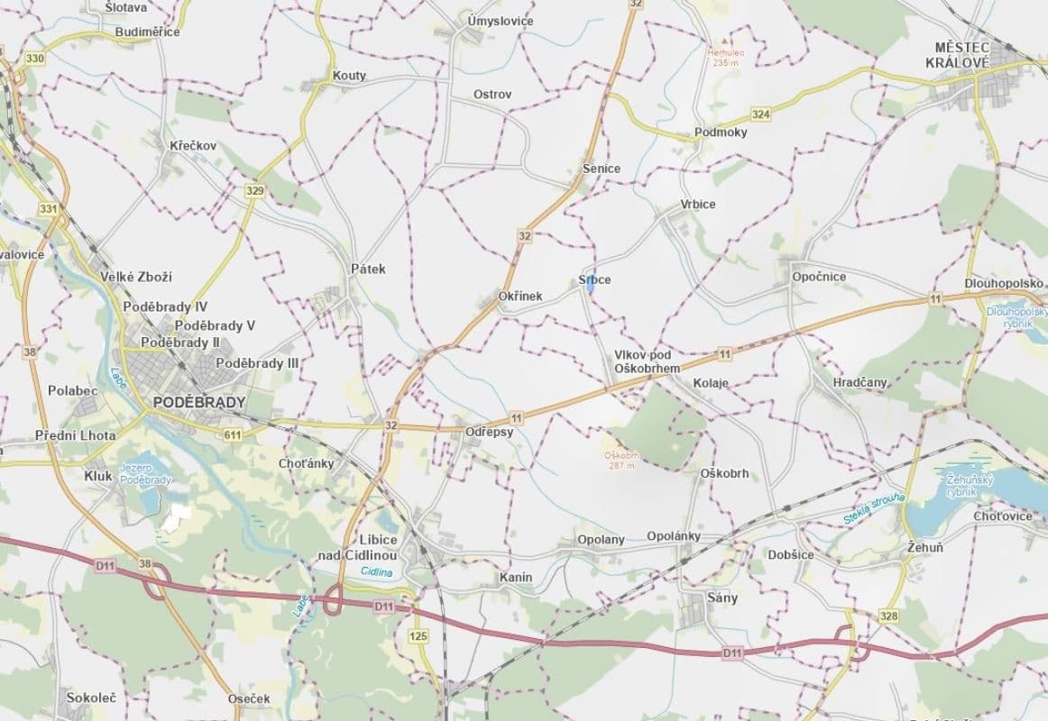 plot for sale, 2,809 m², Okřínek, Středočeský Region plot for sale, 2,809 m², Okřínek, Středočeský Region