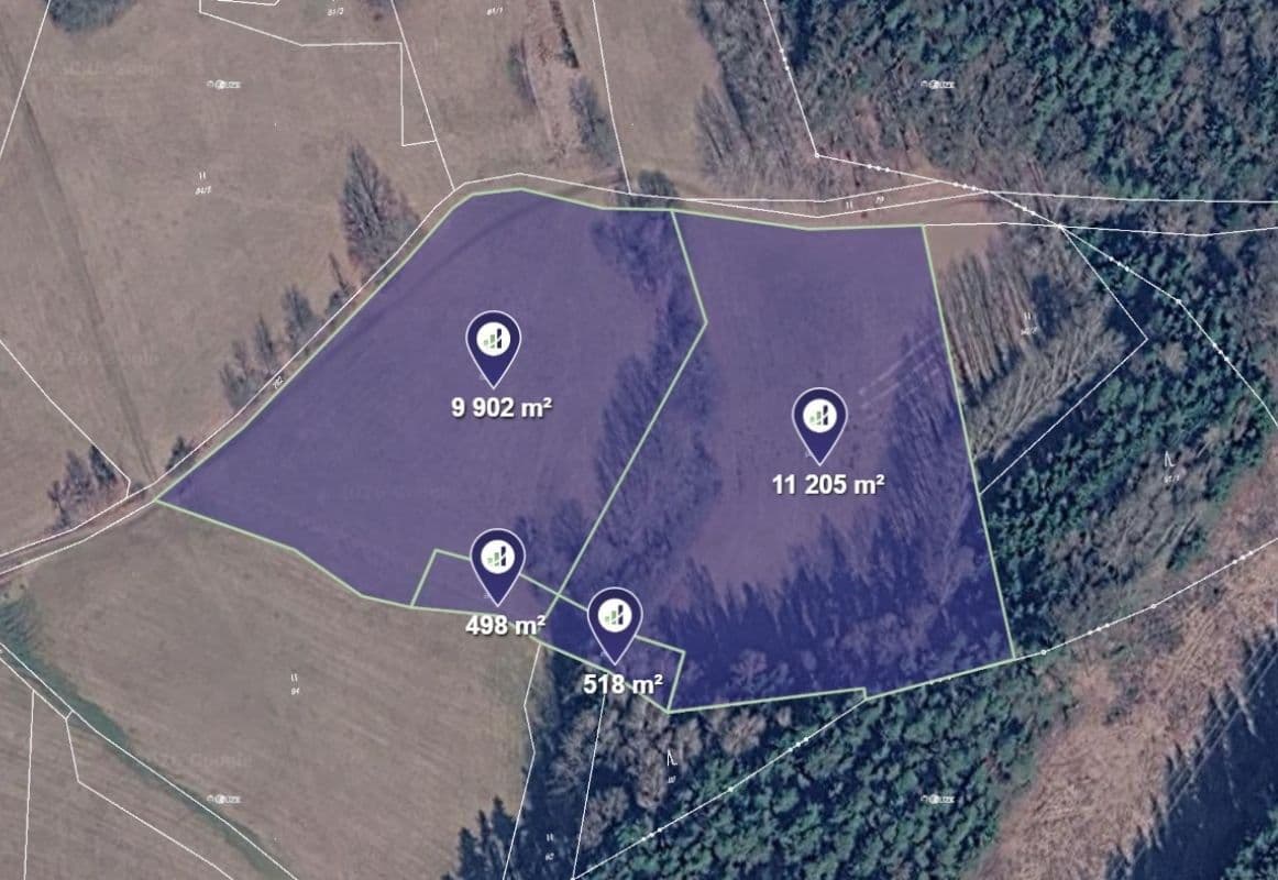 plot for sale, 18,436 m², Vlastibořice, Liberecký Region plot for sale, 18,436 m², Vlastibořice, Liberecký Region