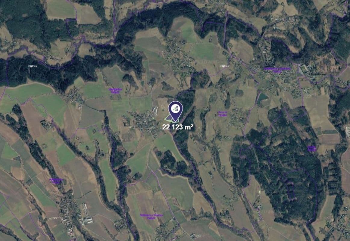 plot for sale, 18,436 m², Vlastibořice, Liberecký Region plot for sale, 18,436 m², Vlastibořice, Liberecký Region