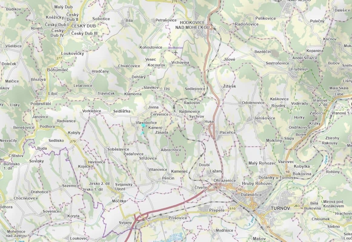 plot for sale, 18,436 m², Vlastibořice, Liberecký Region plot for sale, 18,436 m², Vlastibořice, Liberecký Region