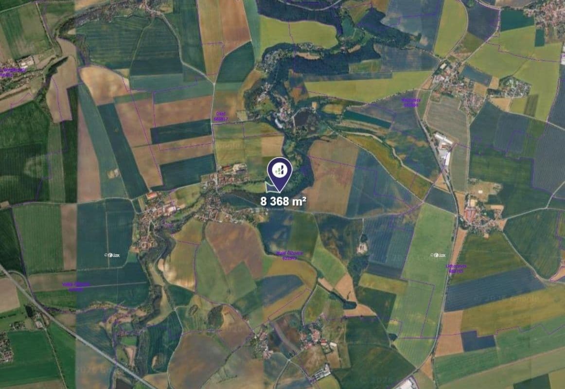 plot for sale, 8,368 m², Číčovice, Středočeský Region plot for sale, 8,368 m², Číčovice, Středočeský Region