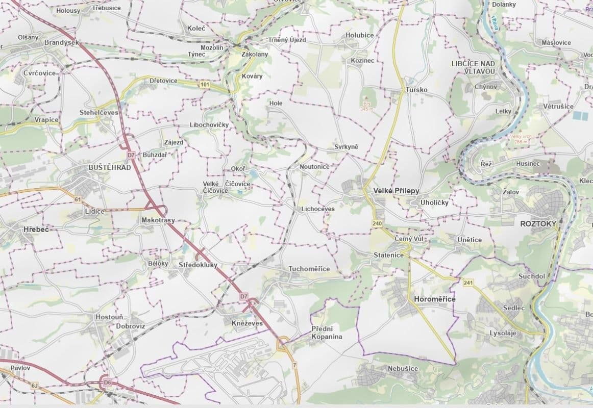 plot for sale, 8,368 m², Číčovice, Středočeský Region plot for sale, 8,368 m², Číčovice, Středočeský Region