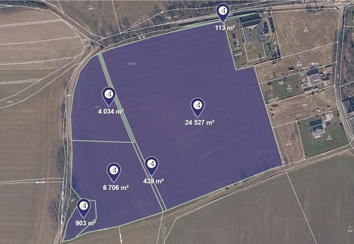 plot for sale, 36,722 m², Chvalkovice, Královéhradecký Region plot for sale, 36,722 m², Chvalkovice, Královéhradecký Region