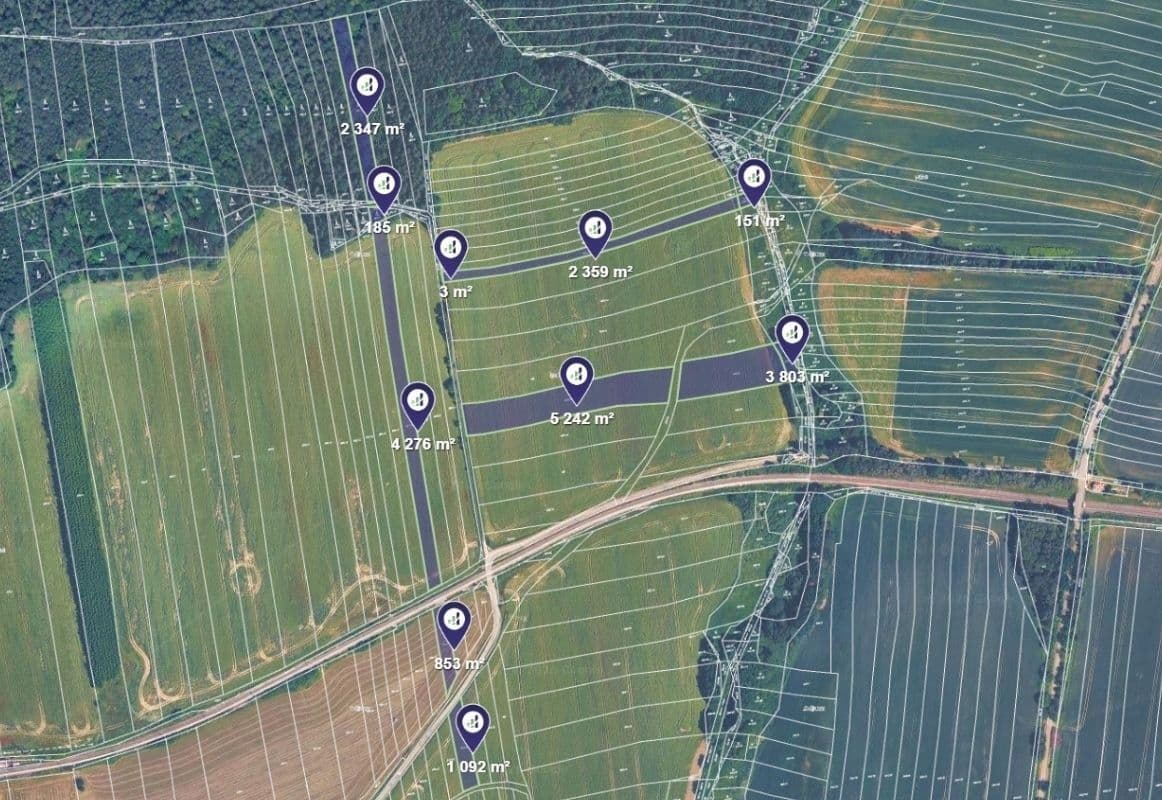 plot for sale, 2,539 m², Nová Ves, Jihočeský Region plot for sale, 2,539 m², Nová Ves, Jihočeský Region