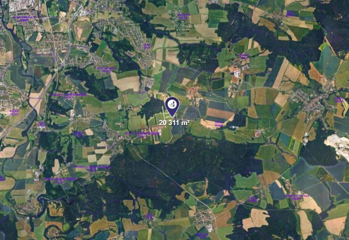 plot for sale, 2,539 m², Nová Ves, Jihočeský Region plot for sale, 2,539 m², Nová Ves, Jihočeský Region
