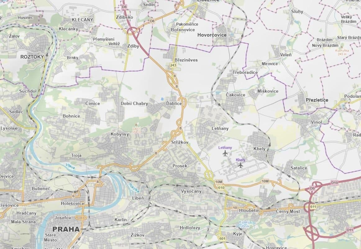 plot for sale, 1,817 m², Prague, Prague plot for sale, 1,817 m², Prague, Prague