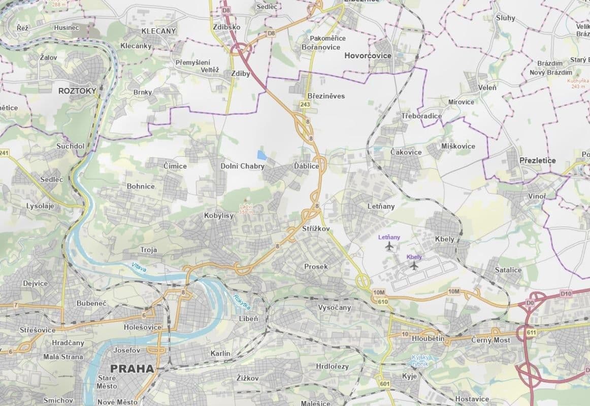 plot for sale, 10,316 m², Prague, Prague plot for sale, 10,316 m², Prague, Prague