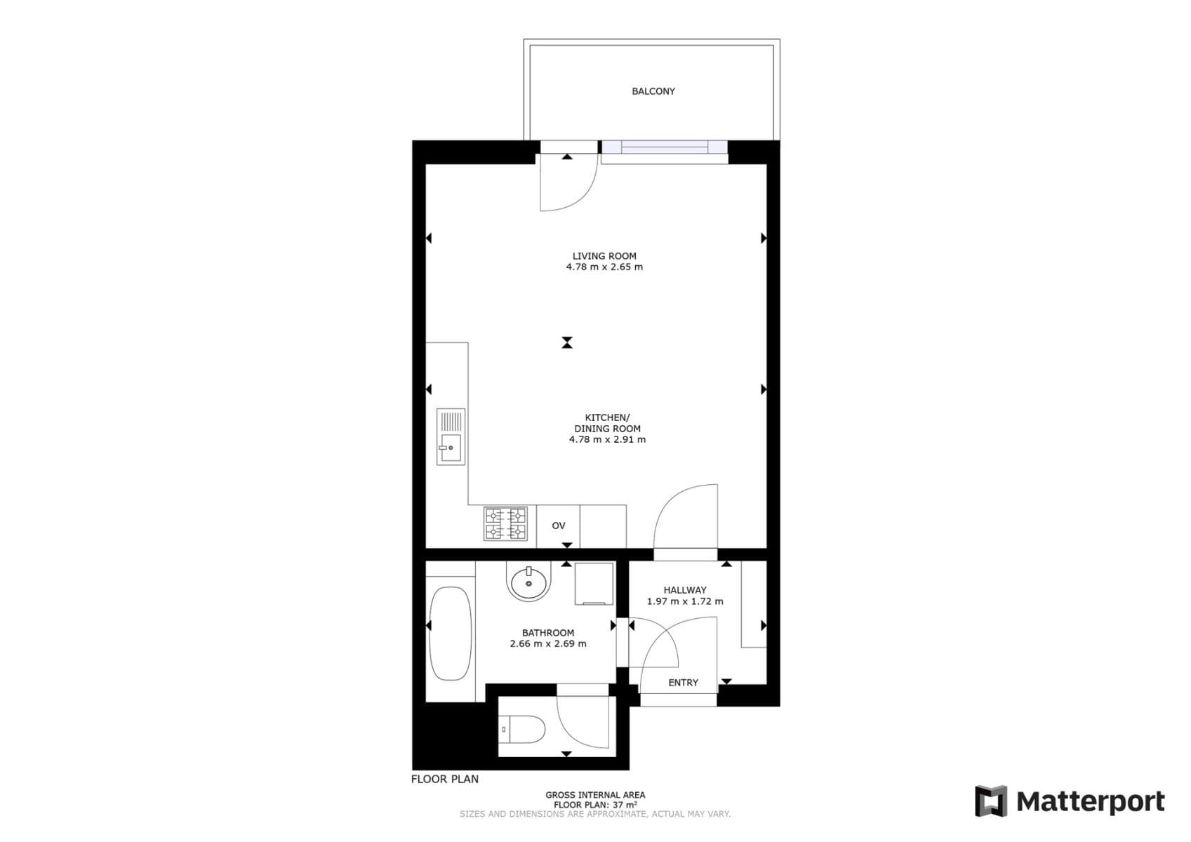 Studio flat to rent, 39 m², Pavla Beneše, Prague, Prague Studio flat to rent, 39 m², Pavla Beneše, Prague, Prague
