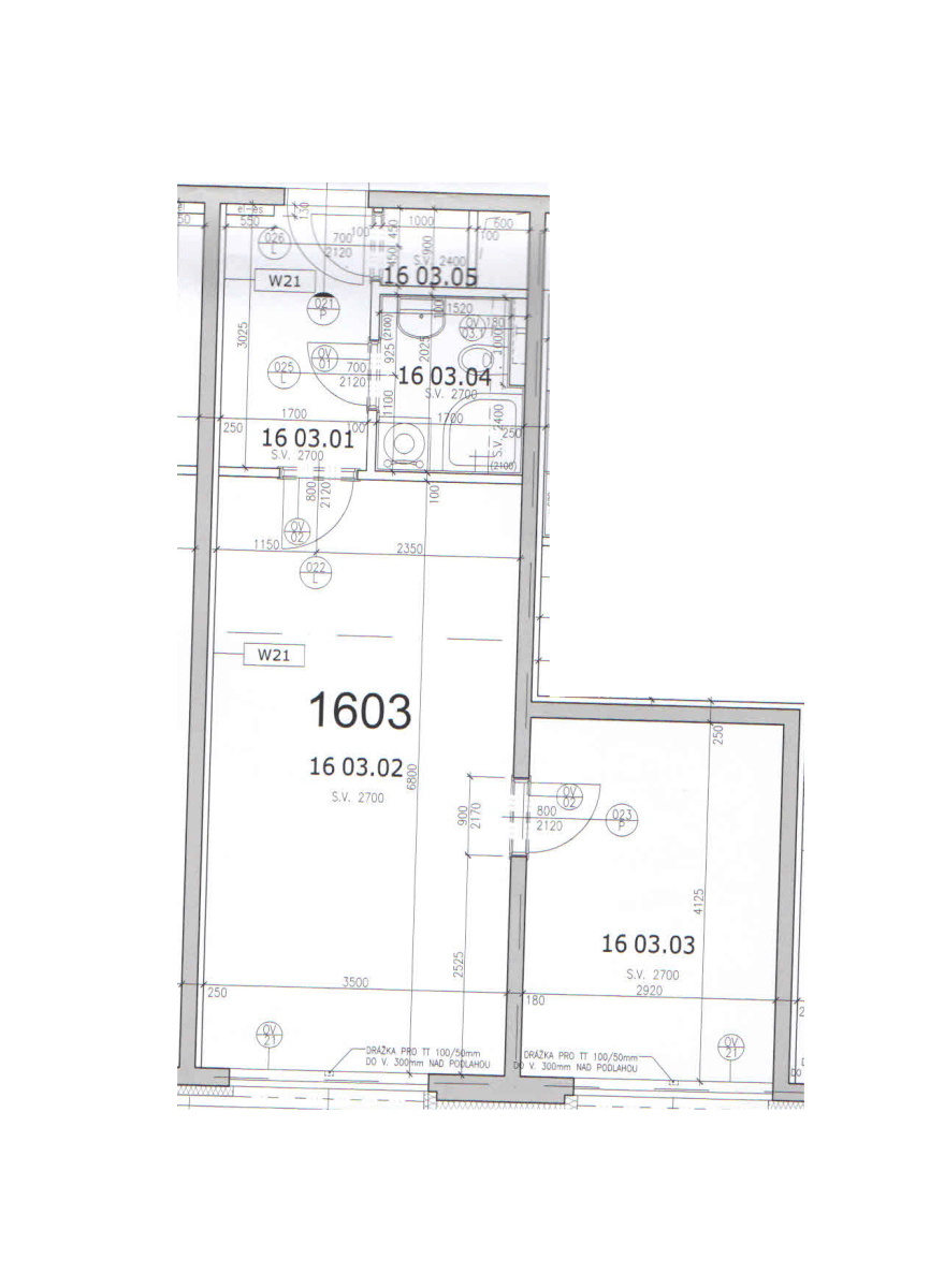 1 bedroom with open-plan kitchen flat for sale, 45 m², Freyova, Prague, Prague 1 bedroom with open-plan kitchen flat for sale, 45 m², Freyova, Prague, Prague