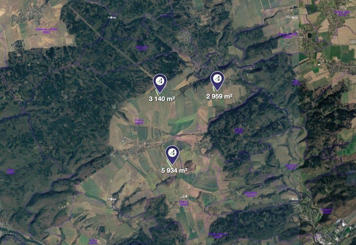 plot for sale, 12,033 m², Chyňava, Středočeský Region plot for sale, 12,033 m², Chyňava, Středočeský Region