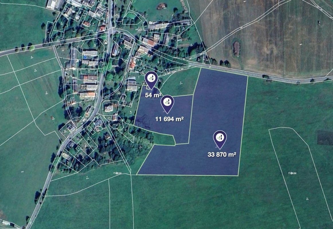 plot for sale, 45,618 m², Útvina, Karlovarský Region plot for sale, 45,618 m², Útvina, Karlovarský Region