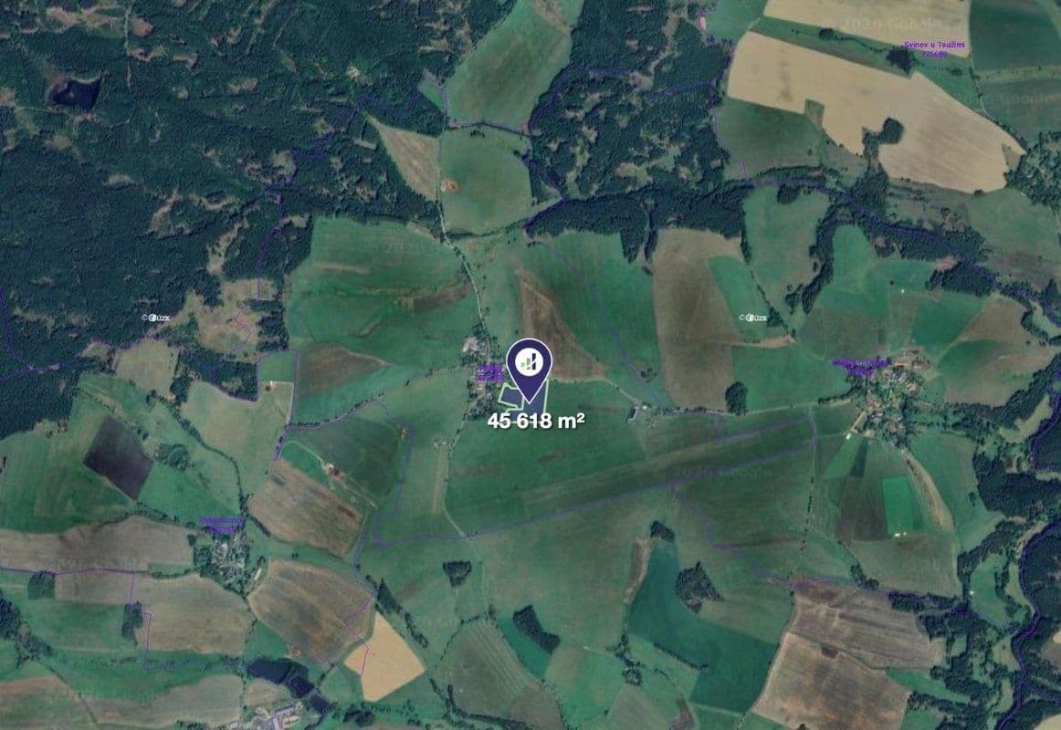 plot for sale, 45,618 m², Útvina, Karlovarský Region plot for sale, 45,618 m², Útvina, Karlovarský Region