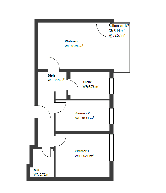 3 bedroom flat for sale, 67 m², München, Bavaria 3 bedroom flat for sale, 67 m², München, Bavaria