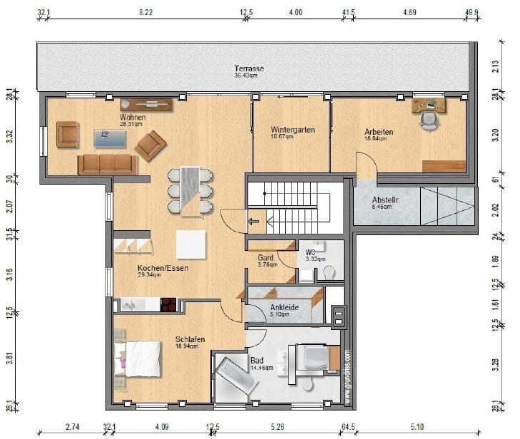 3 bedroom flat to rent, 159 m², Kassel, Hesse 3 bedroom flat to rent, 159 m², Kassel, Hesse