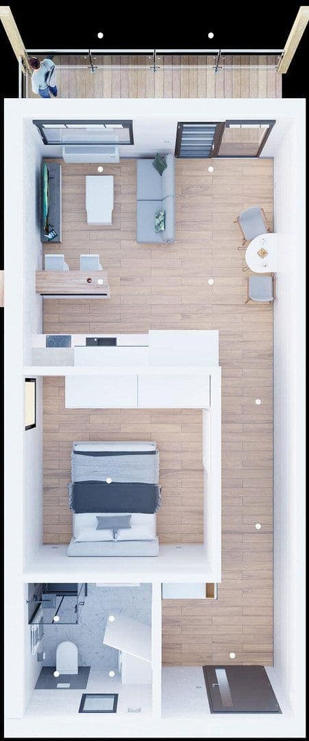 1 bedroom with open-plan kitchen flat to rent, 45 m², Mittelhembacher Weg 25, Rednitzhembach, Bavaria 1 bedroom with open-plan kitchen flat to rent, 45 m², Mittelhembacher Weg 25, Rednitzhembach, Bavaria