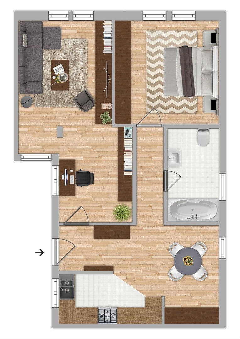 2 bedroom flat to rent, 79 m², Rathausstraße 7, Hofheim am Taunus, Hesse 2 bedroom flat to rent, 79 m², Rathausstraße 7, Hofheim am Taunus, Hesse