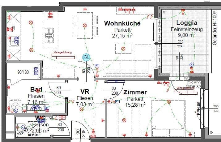 2 bedroom flat to rent, 59 m², Pastorstraße 28, Wien, Vienna 2 bedroom flat to rent, 59 m², Pastorstraße 28, Wien, Vienna