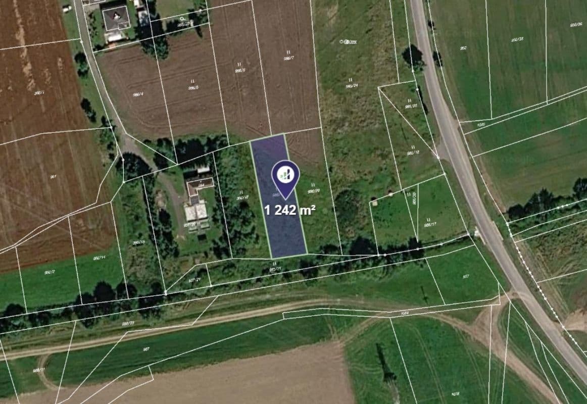 plot for sale, 1,242 m², Osek, Plzeňský Region plot for sale, 1,242 m², Osek, Plzeňský Region