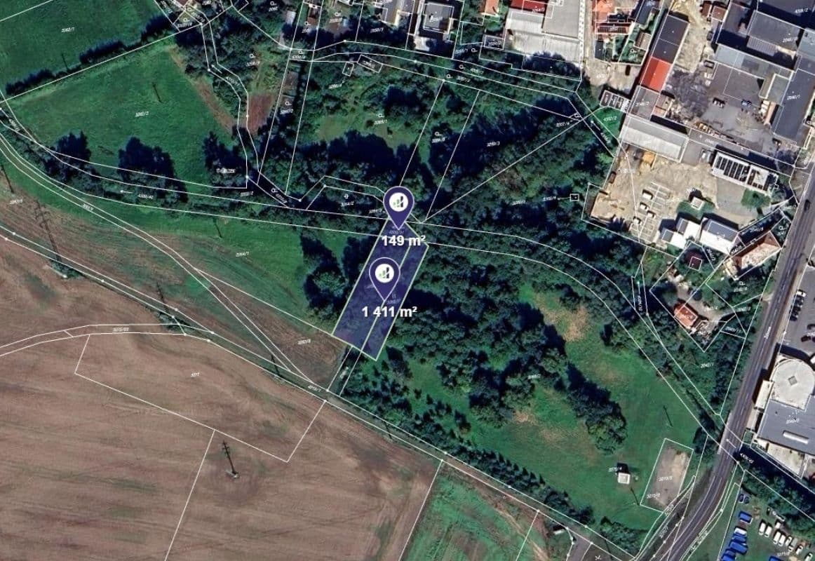 plot for sale, 923 m², Roudnice nad Labem, Ústecký Region plot for sale, 923 m², Roudnice nad Labem, Ústecký Region