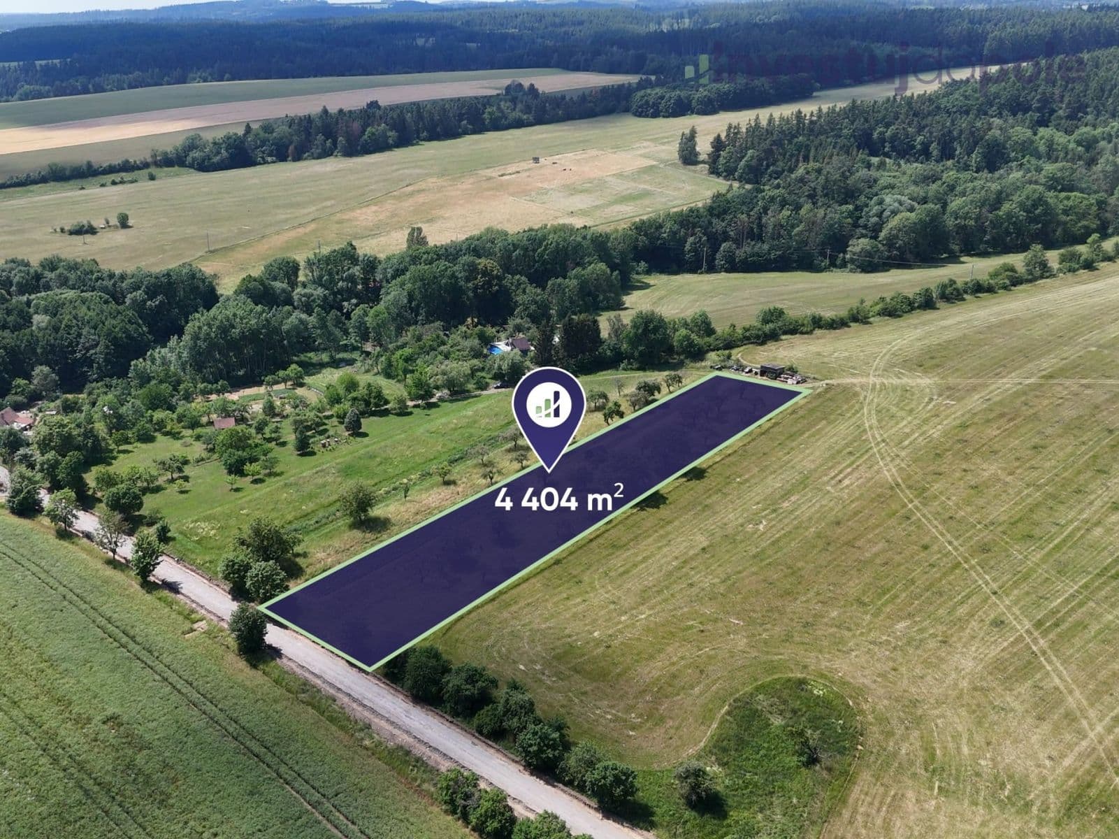plot for sale, 4,404 m², Konice, Olomoucký Region plot for sale, 4,404 m², Konice, Olomoucký Region