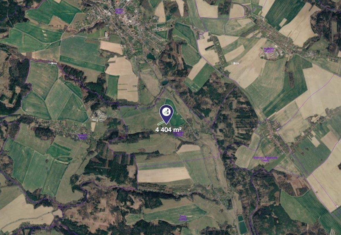 plot for sale, 4,404 m², Konice, Olomoucký Region plot for sale, 4,404 m², Konice, Olomoucký Region