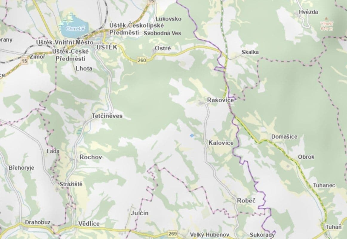 plot for sale, 7,075 m², Úštěk, Ústecký Region plot for sale, 7,075 m², Úštěk, Ústecký Region