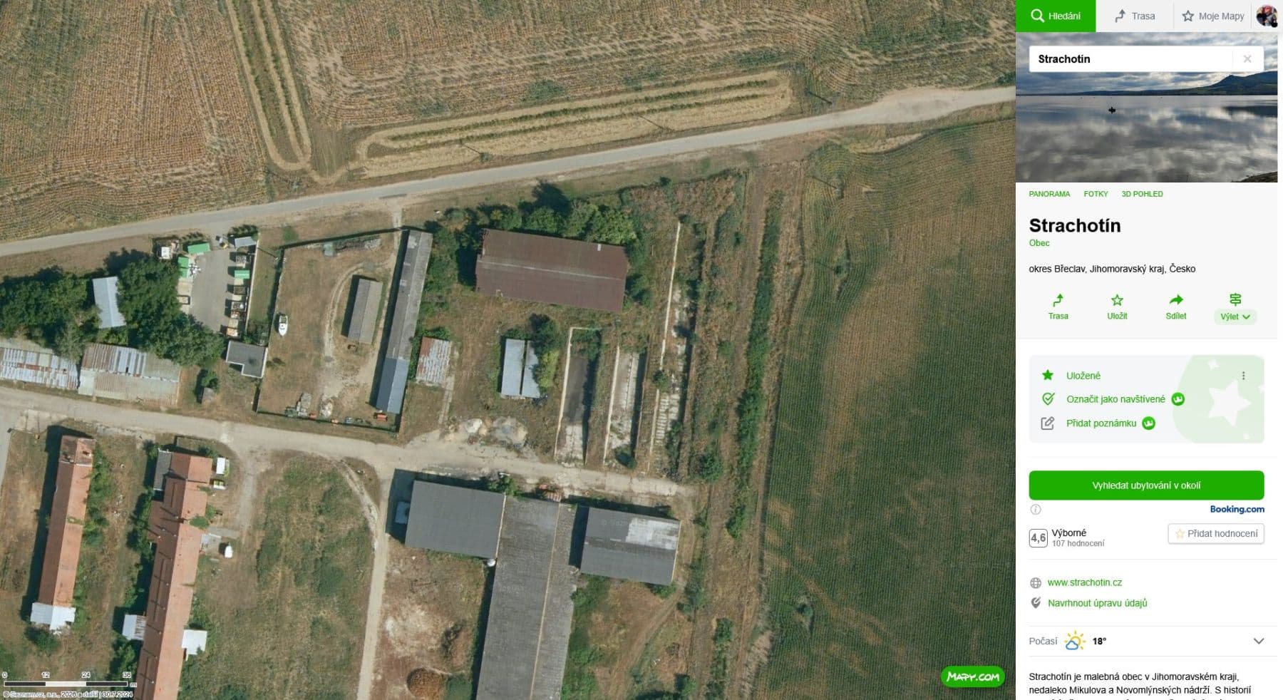 plot for sale, 2,465 m², Strachotín, Jihomoravský Region plot for sale, 2,465 m², Strachotín, Jihomoravský Region